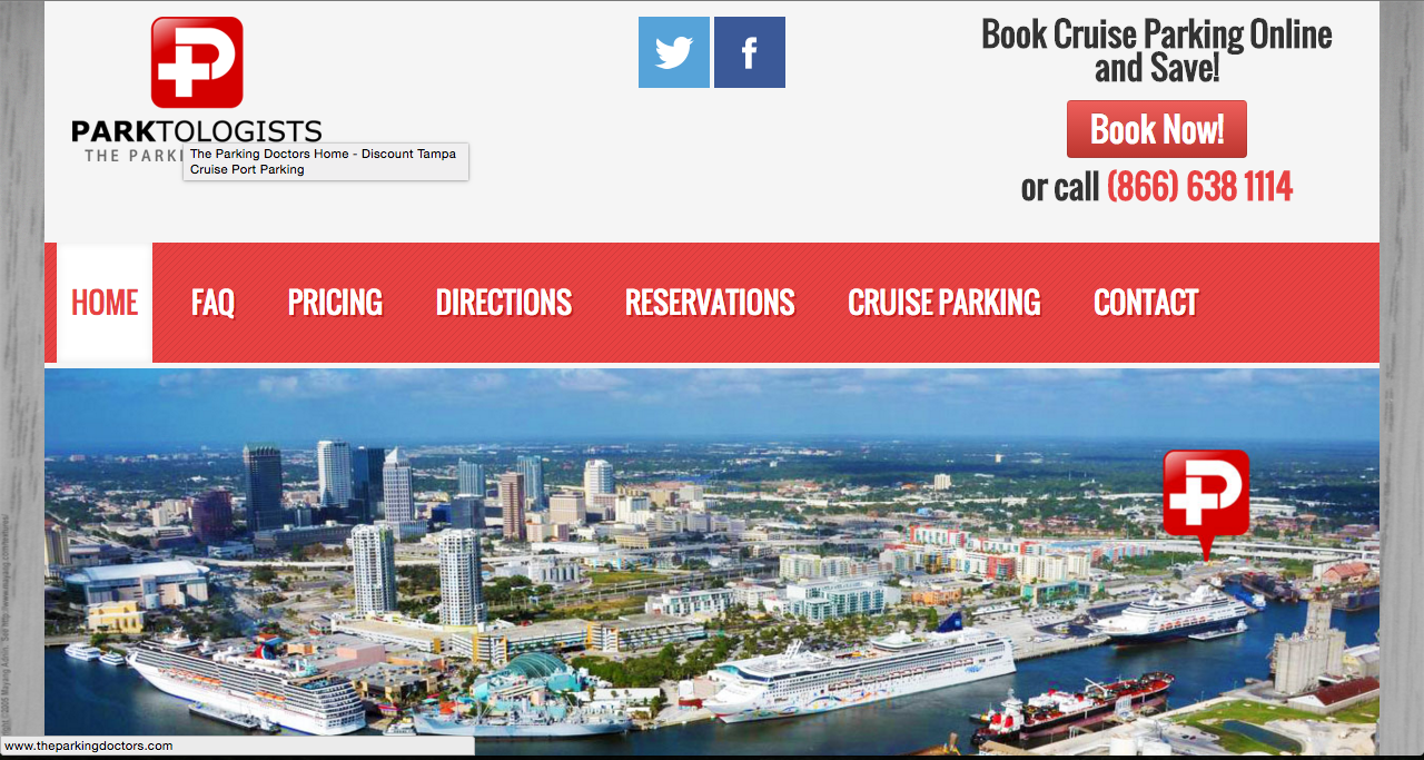 sarasota web development client example of custom php application for parking reservation